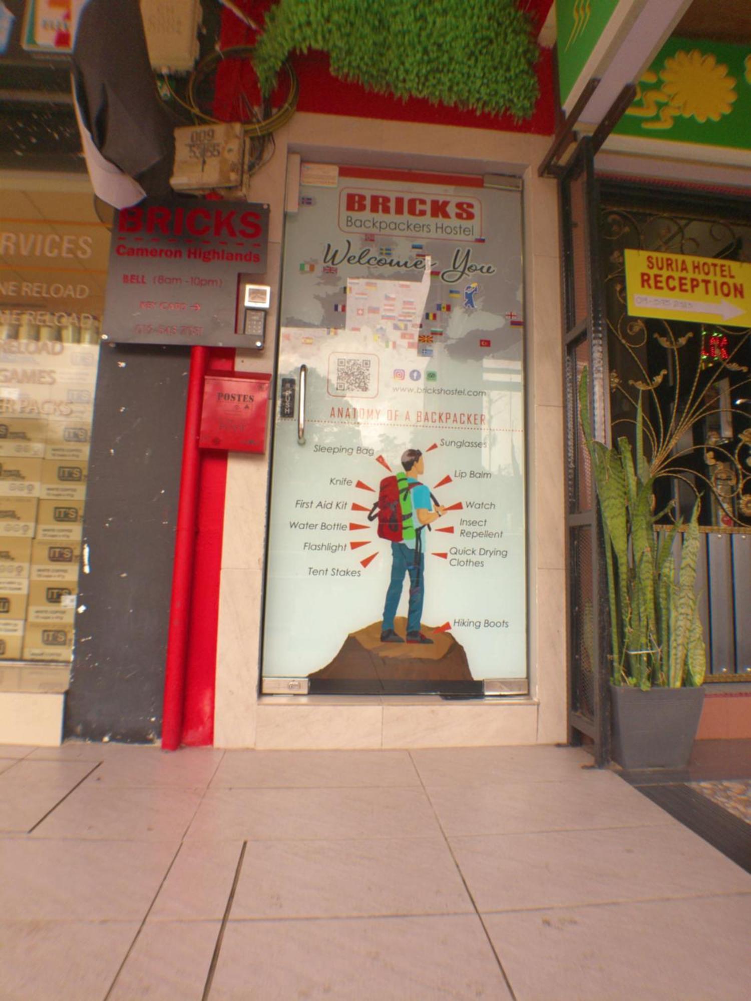 Bricks Cameron Hostel Tanah Rata Exterior foto